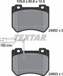 Textar Brake Pad Set - 2485201