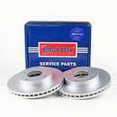 Borg & Beck Brake Disc Pair  - BBD5214 fits Nissan NV200 02/10-