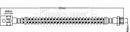 Borg & Beck Brake Hose  - BBH8667 fits SSANGYONG Rexton 09/06-04/13