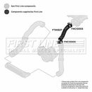 First Line Turbo Hose  - FTH1537 fits Jaguar XF 2.7