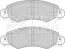 Key Parts Brake Pad Set - KBP1713 fits Vauxhall Agila 2000-