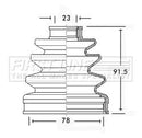 First Line Cv Joint Boot Kit Part No -FCB2586