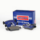 Borg & Beck Rear Brake Pad Set - BBP2010 fits Volkswagen Caravelle T5 03-
