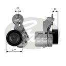 Gates DriveAlign Tensioner Pulley - T39025