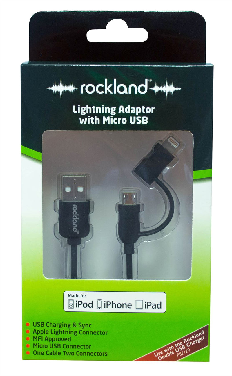 Rockland RLA006 Lightning Adaptor with Micro USB