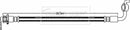 Borg & Beck Brake Hose  - BBH8348 fits Infiniti EX,G,Q60 10/08-