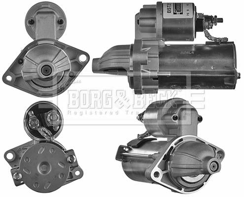 Borg & Beck Starter Motor  - BST2132 fits Fiat 500,Doblo,Idea,Punto