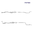 BM Cats Approved Diesel Catalytic Converter - BM80362H with Fitting Kit - FK80362 fits Vauxhall