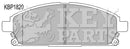 Key Parts Brake Pad Set -KBP1820