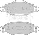Borg & Beck Brake Pad Set -  BBP1808 fits Toyota Yaris 1.0 01-