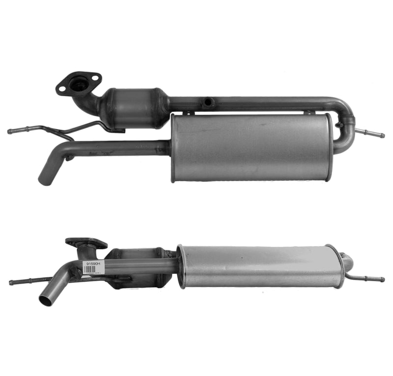 BM Cats Approved Petrol Catalytic Converter - BM91590H with Fitting Kit - FK91590 fits Mercedes-Benz, Smart