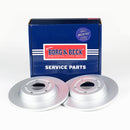 Borg & Beck Brake Discs - BBD5548 fits Focus IV Hatch 1.0, 1.5i, 1.5 TD 02/18-