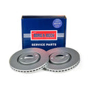 Borg & Beck Brake Disc Pair  - BBD4246 fits Cit.C5,Xsara.Peu.207,307.00-