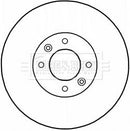 Borg & Beck Brake Disc Pair  - BBD5234 fits PSA C4,308 1.6 THP200 11/09-