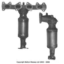 BM Cats Approved Petrol Catalytic Converter - BM91327H with Fitting Kit - FK91327 fits Fiat