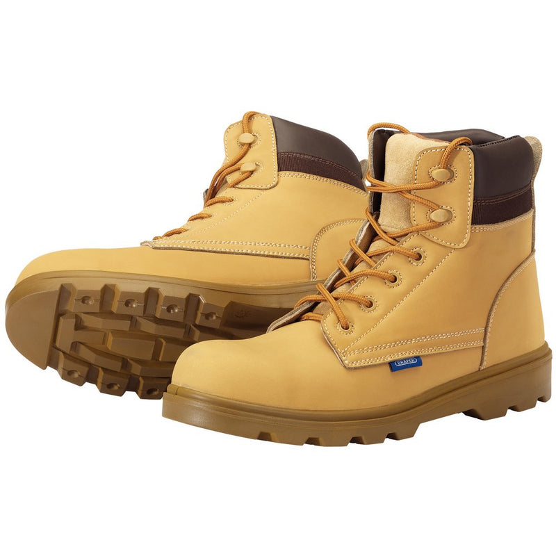 Nubuck Style Safety Boots, Size 11, S1 P SRC