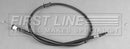 First Line Brake Cable -  LH - FKB2973 fits Fiat 500 1.4i 08- (Disc)