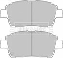 Borg & Beck Brake Pad Set -  BBP1728 fits Toyota Yaris, Celica 99-