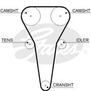 Gates PowerGrip Belt - 5567XS