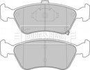 Borg & Beck Brake Pad Set -  BBP1684 fits Toyota Avensis 1997-