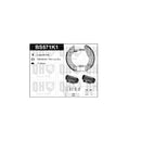 QH BS567K1 Brake Shoe Kit
