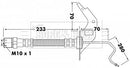 Borg & Beck Brake Hose Part No -BBH7120