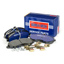 Borg & Beck Front Brake Pad Set - BBP2030 fits PSA Jumpy Expert,Scudo 07-