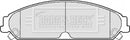Borg & Beck Brake Pad Set - BBP2156 fits Chrysler 300C 10/05 - 01/07