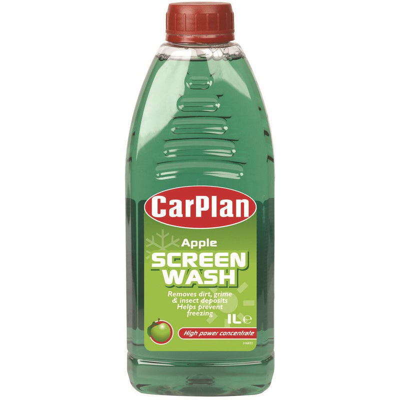 CarPlan Fragranced Car Screenwash Concentrated - 1L Apple