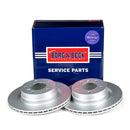 Borg & Beck Brake Disc Pair  - BBD4467 fits BMW 120d 04-