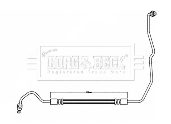 Borg & Beck Brake Hose Part No -BBH8597