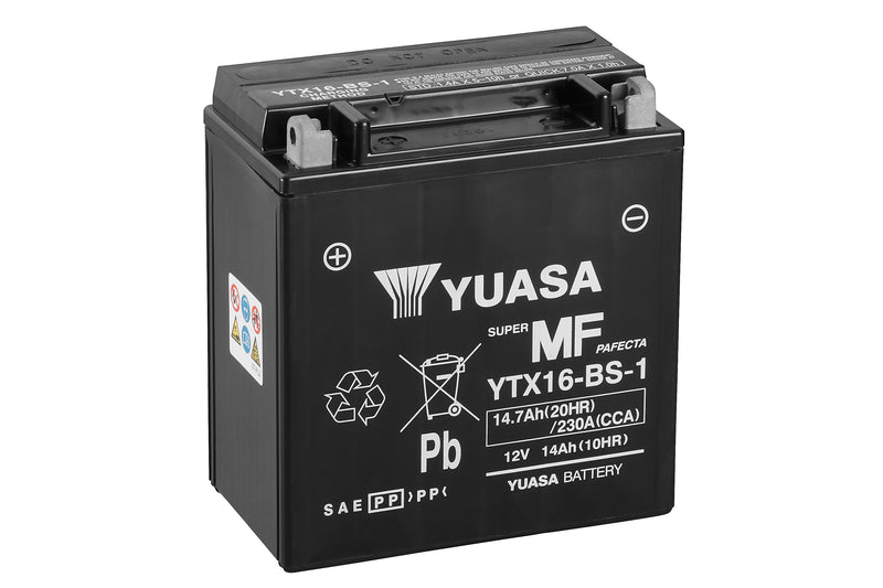 YTX16-BS-1 (CP) 12V Yuasa MF VRLA Battery (5470973100185)