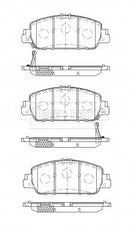 Borg & Beck Front Brake Pad Set - BBP2533 fits Honda HR-V (GRU1,8) 08/15-