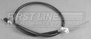 First Line Brake Cable- RH Rear - FKB1743 fits Isuzu Trooper 3.1 SWB 92-