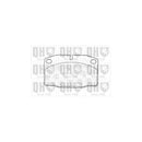 Quinton Hazell Brake Pad Set - BP141