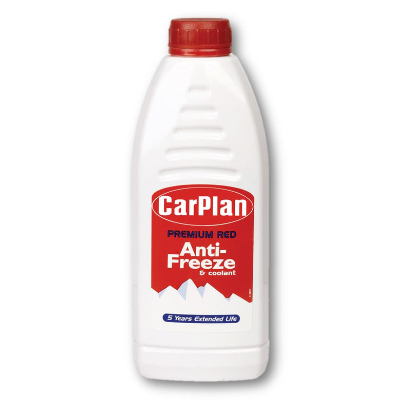 CarPlan 5 Star Red Antifreeze & Coolant 1L