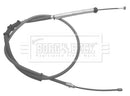 Borg & Beck Brake Cable- RH Rear - BKB2859 fits Fiat Punto Grande 1.2 05-