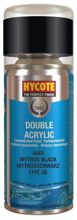 Hycote Double Acrylic Audi Mythos Black Spray Paint - 150ml