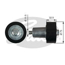 Gates FleetRunner Idler Pulley - T36737