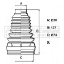 First Line Cv Joint Boot Kit  - FCB6383 fits Mercedes C Class, E Class