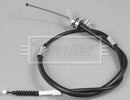 Borg & Beck Brake Cable- LH Rear - BKB3026 fits Toyota RAV4 5dr (Disc) 00-