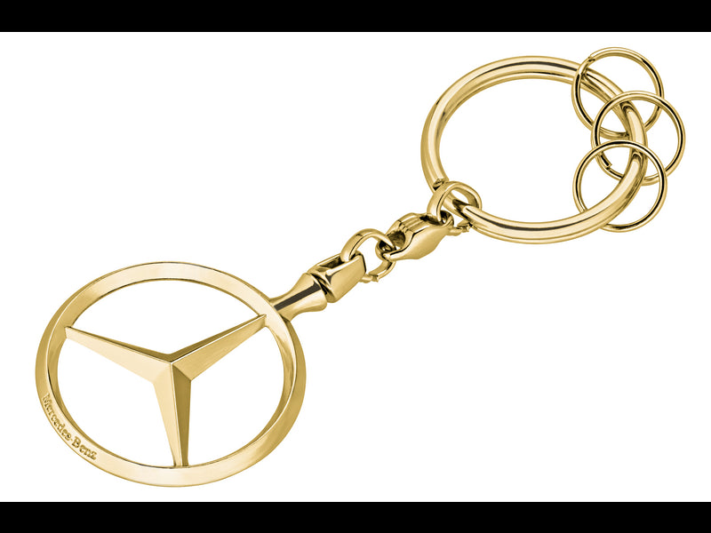 Mercedes-Benz Key Ring Brussels Gold