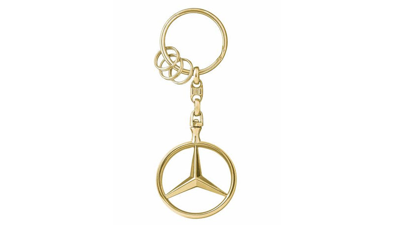 Mercedes-Benz Key Ring Brussels Gold