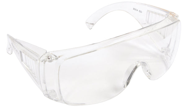 Brand New Clear Lens Basic Lightweight Safety Glasses / Spectacles (5 pack) PPE (6139181924505)