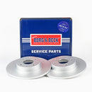 Borg & Beck Brake Disc Pair  - BBD4761 fits Alfa Romeo MiTo 09-