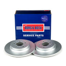 Borg & Beck Brake Disc Pair  - BBD4216 fits Volvo S60/S80/V70/XC70 98-10