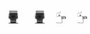 Textar Brake Pad Fitting Kit - 82501800