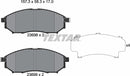 Textar Brake Pad Set - 2369803