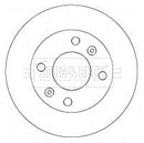 Borg & Beck Brake Disc Pair  - BBD4342 fits Hyundai Elantra 01-