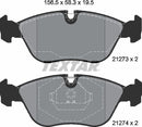 Textar Brake Pad Set - 2127304